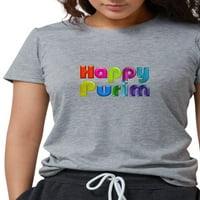 Cafepress - Happy Purim majica - Womens Tri-Blend majica
