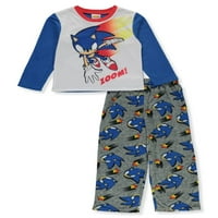 Komar dječji dječaci 'Sonic ježev zumiranje runa pidžama