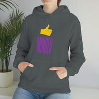 Istomišljeni purp hoodie
