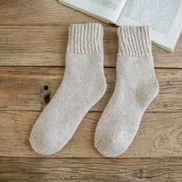 Ženske čarape čista boja topli čuvaju lagane čarape za žene