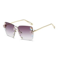 New Style Diamond otted Line Trendy UV otporne na sunčane naočale za ženske sunčane naočale za sunčanje