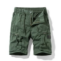 CLLios muške kratke hlače velike i visoke multi džepove kratke hlače na otvorenom borbene kratke hlače