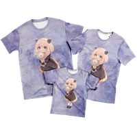 Spy Faci Porodica Kawaii 3D Print Kids T Majica Ljetna moda Ležerna majica Dječak Djevojka Unise dječje odjeće Thirt, D-2xs