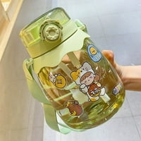 ML vodene boce oz OZ velike kapacitete Vodeni čaše Ženka sa slamkama Djevojke Slatke plastične čaše
