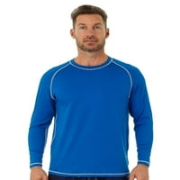 Muški upf 50+ Rashguard plivajuće majice dugih rukava košulje košulje, kraljevske, veličina: s, uzzi