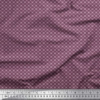Soimoi pamučna kambrička tkanina geometrijska mala tiskana tkanina široka