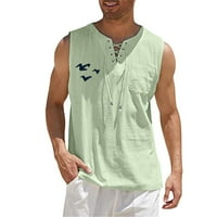 FVWitlyh muški bijeli rezervoar gornji dio košulja suhi fit muški spremnik vrhovi bez rukava mišićne