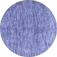Ahgly Company u zatvorenom okruglu Orijentalno plava modernih prostirki, 8 'krug