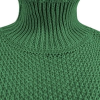 Adviicd džemper ženski dugi kardigan otvoren prednji kabl dugih rukava pleteni labavi džemper Cardigani