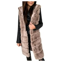 Lagani kaputi za žene za žene Zimska ekstremna hladno vremenska odjeća krmna jakna s jakim jaknom