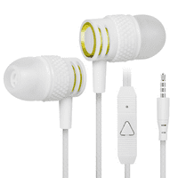 Urban R nožene slušalice sa mikrovima za Y8P sa kablom bez zapetljanja, zvukom i izolirajućim slušalicama,