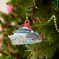 Dengmore božićni ukrasi viseći ukras Božićni drv Privjesak poklon proizvod personalizirani obiteljski