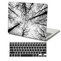Kaishek zaštitna futrola kompatibilna 2015 2014 2013 kraj izdanje MacBook Pro 13 bez dodira bez USB-C, bez CD-ROM-a + crni poklopac tastature 0658