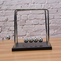 TEBRU Newtons Pendulum kuglice od nehrđajućeg čelika kuglice sa ABS plastičnom bazom naučne igračke