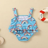 Gwiyeopda novorođenčad djeca djevojke djevojčice kupaći kostim dugih rukava rukava tutu kupaći kupaći kupaći kostim