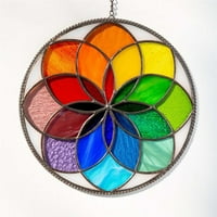 Rainbow Dekorativni privjesak, viseći ukras geometrijskog uzorka