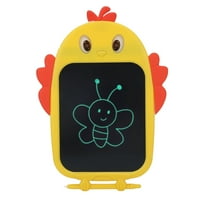 LCD pisanje tablet LCD ploče za crtanje LCD doodle ploča 8.5IN Dječja ploča za crtanje pilećeg u obliku LCD-a za čišćenje tableta za dječake i djevojke