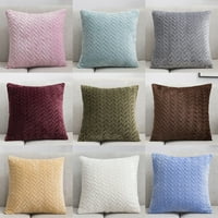 Boc jastučnice solid pune boje za plišani ured za plišanje bacaju se jastuk za dom
