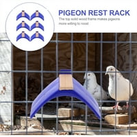 Ptice Drveni odmor postolja golub stalak za stalak za plastiku PIGEON PERCH okviri