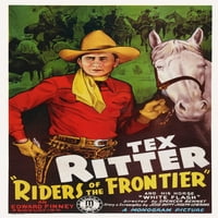 Jahači granice američkog postera Art Te Ritter Movie Poster Masterprint