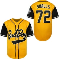 BIGGIE Smalls Jersey Bad Boy majica 90-ih Hip hop odjeća šibljeni film Baseball Jersey