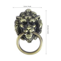 Ormar za lavi lav glavu ručka ručica ručica sa prstenaste prstena za prstenje za crteže povlačenje ručica