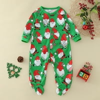 Porodična božićna pidžama Kuća za odmor Xmas Božićni štampu sa porodičnom spavaćom odjećom Set za baby