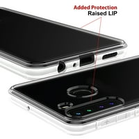 ViBecover tanak futrola kompatibilna za Samsung A 5G, ukupna zaštita za zaštitu za zaštitu od stakla,