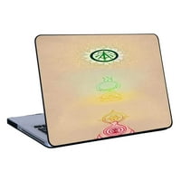 Kompatibilan sa MacBook Pro Torbica za telefon, Chakra-Religion-joga - Case Silikonski zaštitni za zaštitu