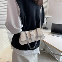 Cocopeaunt lanci Male kvadratne vrećice za žene luksuzno PU kožni križni ramena u ležernom stilu torbicu