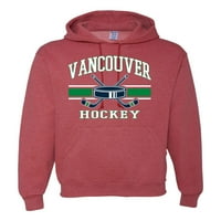 Wild Bobby Grad Vancouver Hokej Fantasy Fan Sports Unise Dukserice Hoodie, Vintage Heather Crvena, 3x-velika