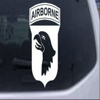 101. airbonse division ili kamion prozora za prenosnog računala naljepnica za laptop bijela 4in 2,9in