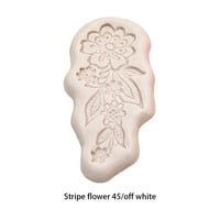 Amaiiu silikonski kolač od cvijeća Fondant CupCakes kalup kalupi Kalupe otporne na toplinu otporne na toplinu, alati za pećnicu isporučuje sivi cvijet bijele trake