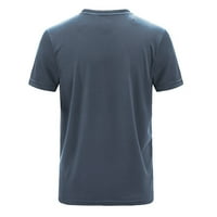 Ležerna majica za majicu Muška ljetna Ležerna majica na otvorenom Plus size Sport brzo suhe prozračne