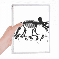 Dinosaur kosti kosti minijaturne bilježnice Labavi dnevnik puniti časopis