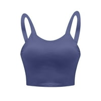 Žene Cleariance Comfort Sports Bras Ženska Yoga Solid bez rukava Hladne ležerne rezervoare za bluze