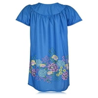 Ženske spavaćice Muumuu Lounger House Haljina Sleep odjeća Svilenkaste meke pidžame Haljine NightsHirts Plus Size