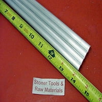 1 2 Aluminijumski okrugli štap 14 dugačak .07 - T ekstrudirani strug