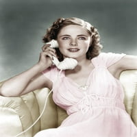 Kay Aldridge sa telefonskim posterom Ispis Hollywood Photo Archive Hollywood Arhiva fotografija