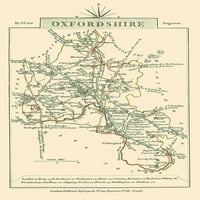 Oxfordshire County England - Cary Poster Print Cary Cary ITOX0002