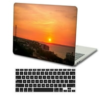 Kaishek plastični poklopac tvrdog školjke Kompatibilan - rel. MacBook Pro 13 bez dodira + crni poklopac