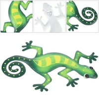 Homemaxs Craft Wall Art Decor Inwor na otvorenom Viseće Iron Gecko Ornament Pribor