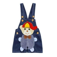 Brzina toddler Boy odjeća neutralna suspendra traperice kombinezon Jean Company Ljeto za djevojačku