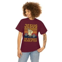 Obiteljski pojmova Ultimate Deadlifter majicu, slatka jesus poklon košulja, smiješne vintage hrišćanske