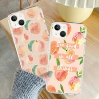 Peach Fruit Mekani silikonski telefon za iPhone 13PRO 13PRO MA 12PRO 12PRO MA PRO MA XS XR 6S PLUS