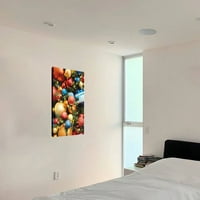 Dekorativne kuglice Slika Platno Zidno umetničko dekor, vertikalna verzija ART Work Moderni kućni dekor,