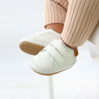 SHPWFBE Cipele Girls tenisice mekani antiklizački kožni šetači gumenim dječacima Jedine bebe pokloni