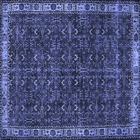 Ahgly Company Zatvoreni pravokutnik perzijski plavi boemski prostirke, 8 '12 '
