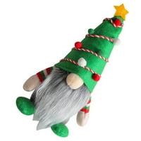 Božićni gnomi plišani dekor Napravite toplu božićnu zabavu atmosferu za dom unutar ukrašavanja kamina
