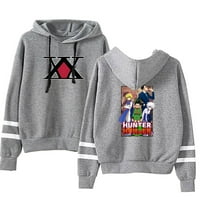Hunter × Hunter Group Red Merch Hoodies džepne bez paralelne šipke rukave dukserica Žena muška odjeća